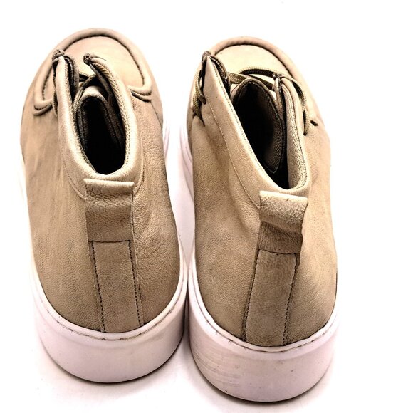 STEVE MADDEN Willis Taupe High Top chukka sneakers - Size 10 - Picture 3 of 15